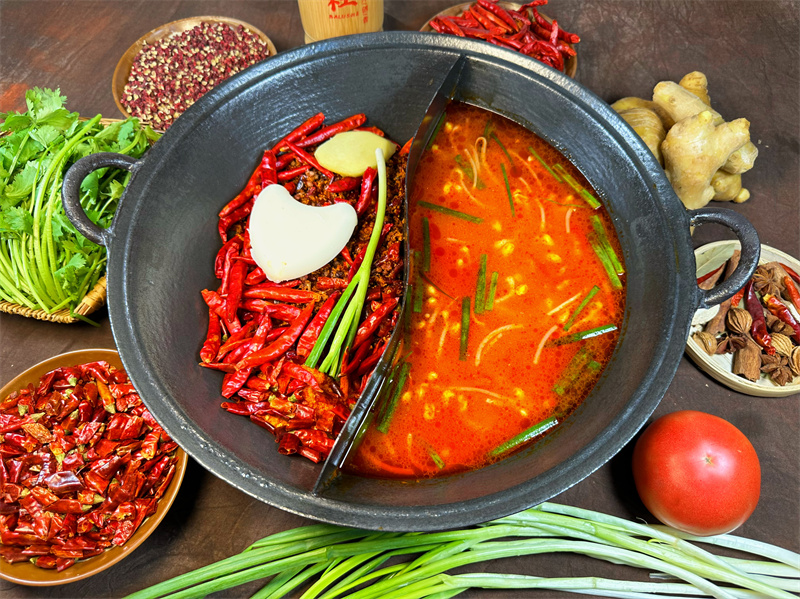 麻辣酸汤鸳鸯锅