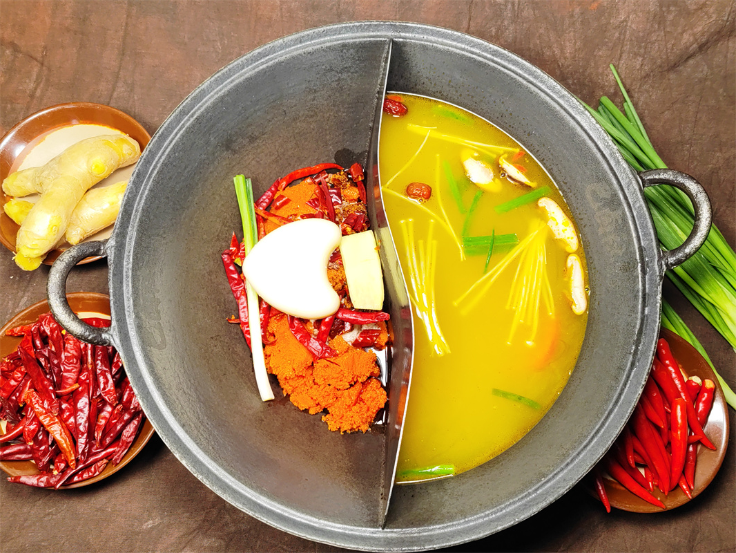 微微辣滋补鸳鸯锅